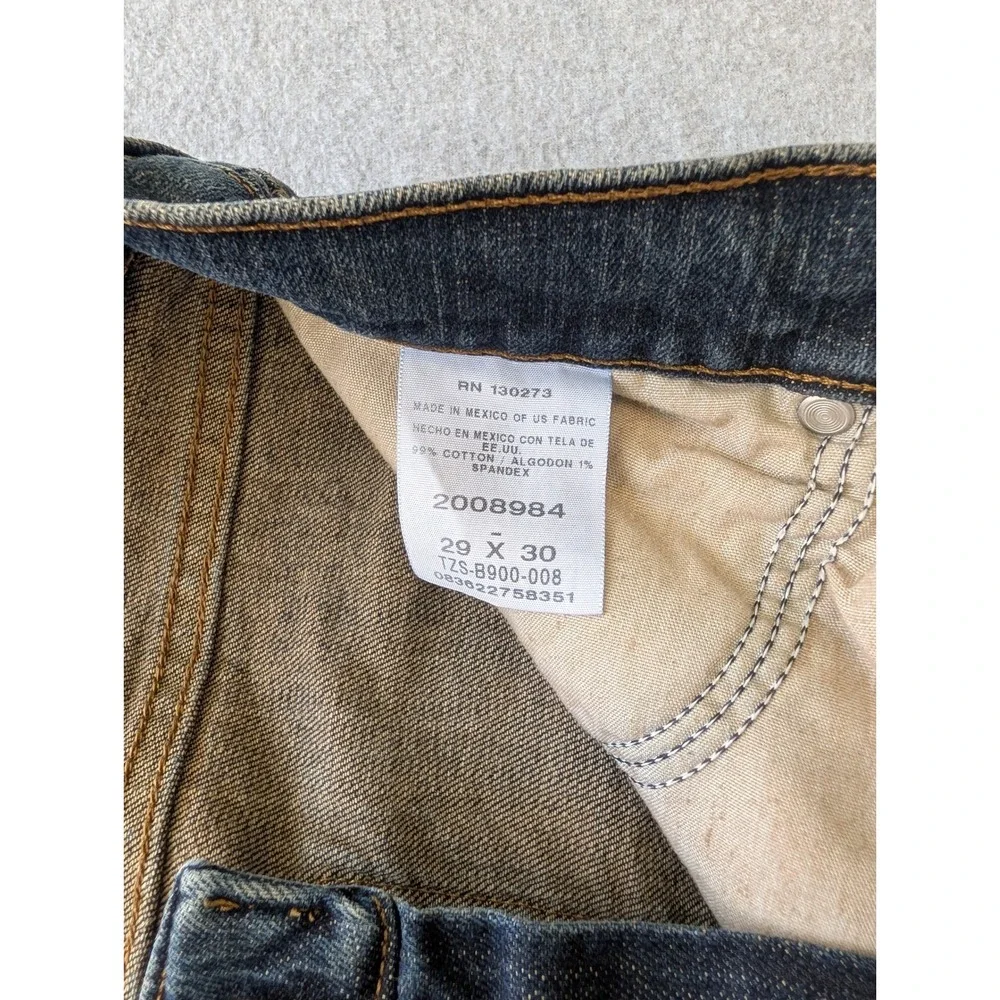 Lee Jeans Regular Fit Straight Leg Dark Wash 29x30 2008984